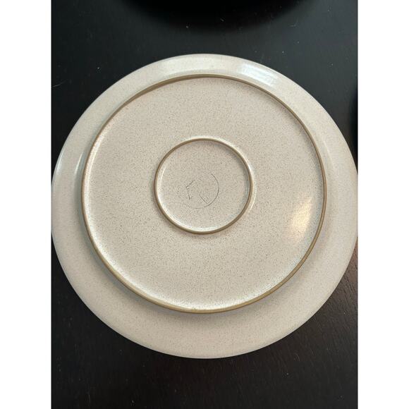 Set of 4 Vintage Denby Potters Wheel Rust 10" Dinner Plates Made in England - Picture 4 of 5